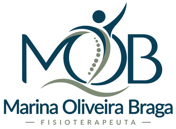 Logomarca MOB — Dra. Marina Oliveira Braga, fisioterapeuta